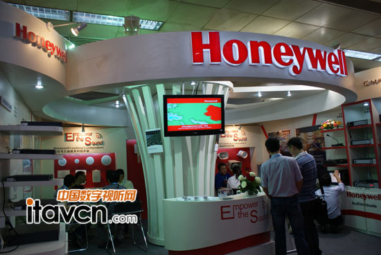 palm 2011:honeywell 麗威音箱展臺
